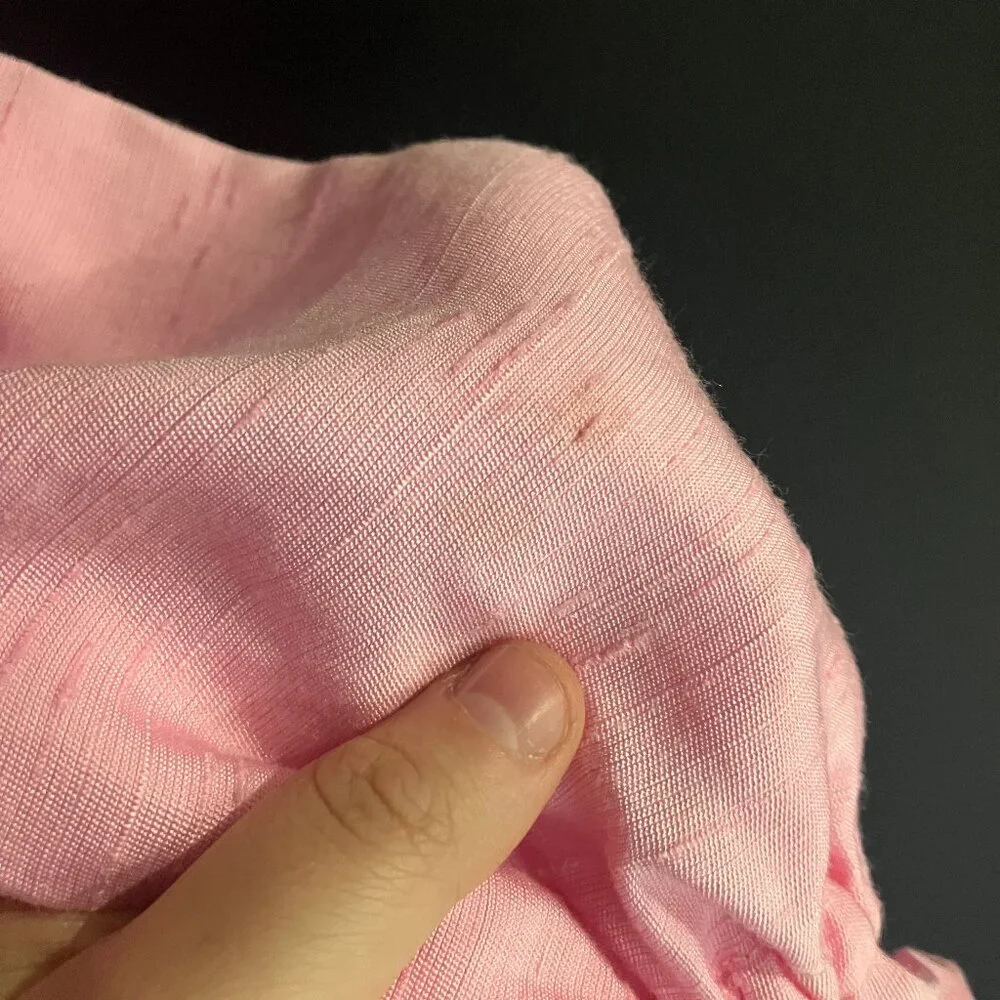 Vintage Pink Handmade Prairie Dress with Matching Apron